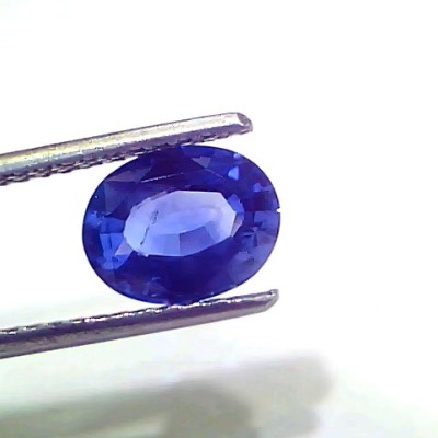 1.88 Ct Certified Unheated Untreated Natural Ceylon Blue Sapphire Gems