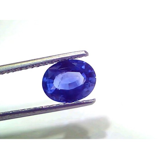 1.88 Ct Certified Unheated Untreated Natural Ceylon Blue Sapphire Gems