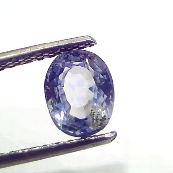 1.91 Ct Certified Unheated Untreated Natural Ceylon Blue Sapphire