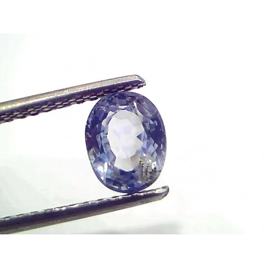 1.91 Ct Certified Unheated Untreated Natural Ceylon Blue Sapphire