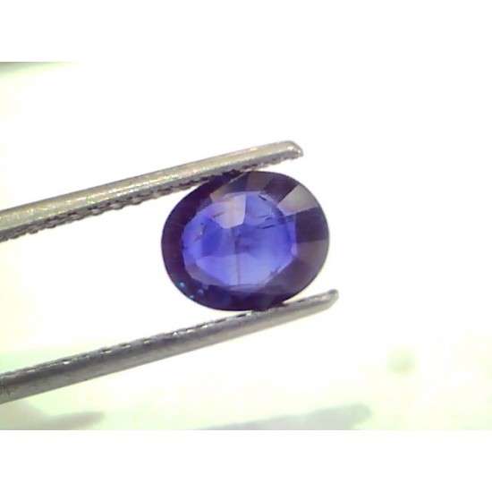 1.92 Ct Unheated Untreated Natural Ceylon Blue Sapphire Neelam