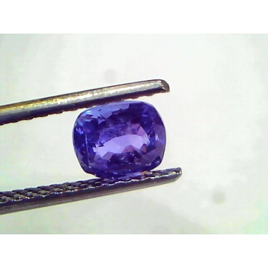 1.96 Ct IGI Certified Unheated Untreated Natural Ceylon Blue Sapphire AA
