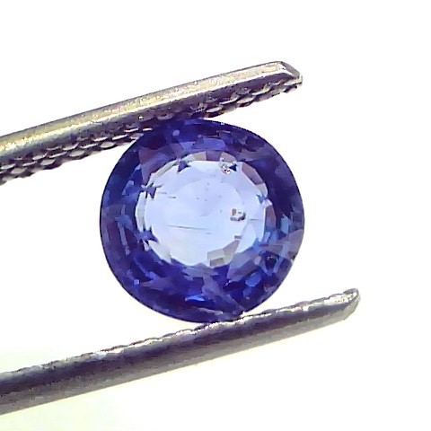 1.99 Ct IGI Certified Unheaated Untreated Natural Ceylon Blue Sapphire AA