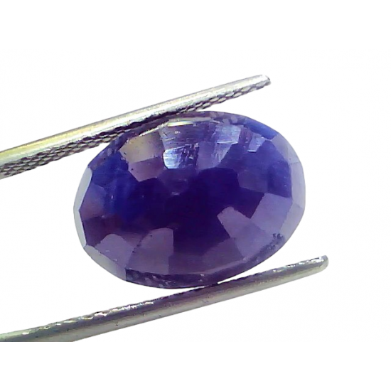 Huge 10.18 Ct Certified Unheated Untreated African Blue Sapphire Gemstone