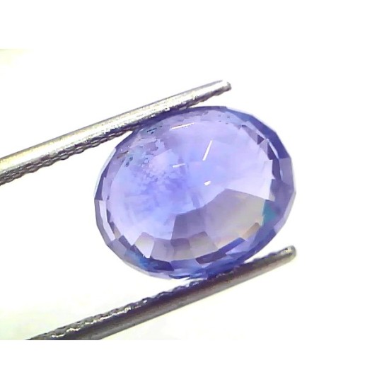 Huge 10.94 Ct IGI Certified Unheated Untreated Natural Ceylon Blue Sapphire