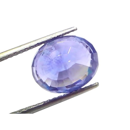 Huge 10.94 Ct IGI Certified Unheated Untreated Natural Ceylon Blue Sapphire