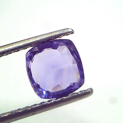 2.02 Ct Unheated Untreated Natural Ceylon Blue Sapphire Neelam Gems