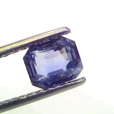 2.04 Ct Certified Unheated Untreated Natural Ceylon Blue Sapphire