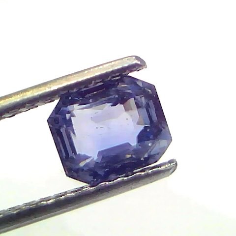 2.04 Ct Certified Unheated Untreated Natural Ceylon Blue Sapphire