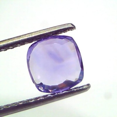 2.02 Ct Unheated Untreated Natural Ceylon Blue Sapphire Neelam Gems