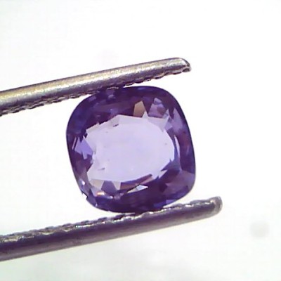 2.07 Ct Unheated Untreated Natural Ceylon Blue Sapphire Neelam Gems