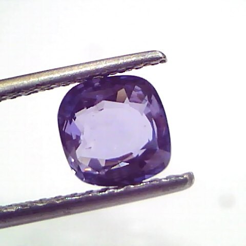 2.07 Ct Unheated Untreated Natural Ceylon Blue Sapphire Neelam Gems