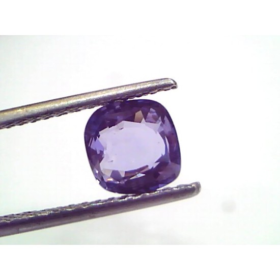 2.07 Ct Unheated Untreated Natural Ceylon Blue Sapphire Neelam Gems