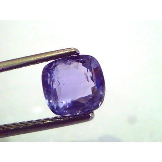 2.03 Ct Unheated Untreated Natural Ceylon Blue Sapphire Khuni