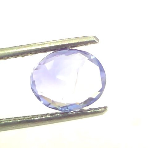 2.04 Ct Unheated Untreated Ceylon Blue Sapphire Neelam Gemstone