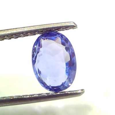 2.02 Ct Unheated Untreated Natural Ceylon Blue Sapphire Neelam AAA