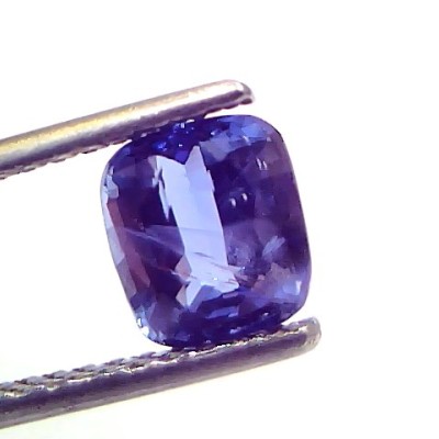 2.02 Ct IGI Certified Unheaated Untreated Natural Ceylon Blue Sapphire AA