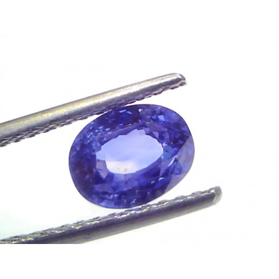 2.02 Ct Certified Unheaated Untreated Natural Ceylon Blue Sapphire AAA