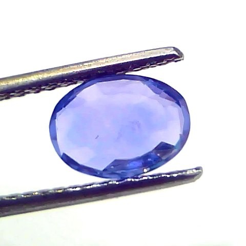 2.02 Ct IGI Certified Unheaated Untreated Natural Ceylon Blue Sapphire AA