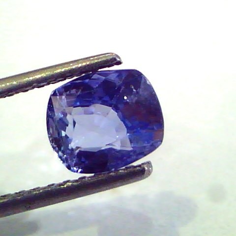 2.09 Ct Unheated Untreated Natural Ceylon Blue Sapphire Neelam Gems