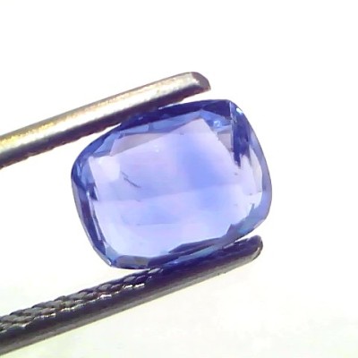 1.95 Ct Certified Unheated Untreated Natural Ceylon Blue Sapphire