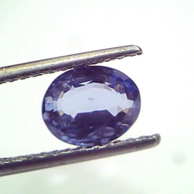 2.09 Ct Unheated Untreated Natural Ceylon Blue Sapphire Neelam Gems