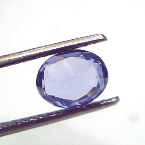 2.09 Ct Unheated Untreated Natural Ceylon Blue Sapphire Neelam Gems