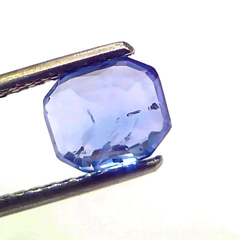 2.06 Ct IGI Certified Unheaated Untreated Natural Ceylon Blue Sapphire AA