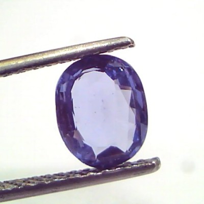 2.10 Ct Unheated Untreated Natural Ceylon Blue Sapphire Neelam Gems