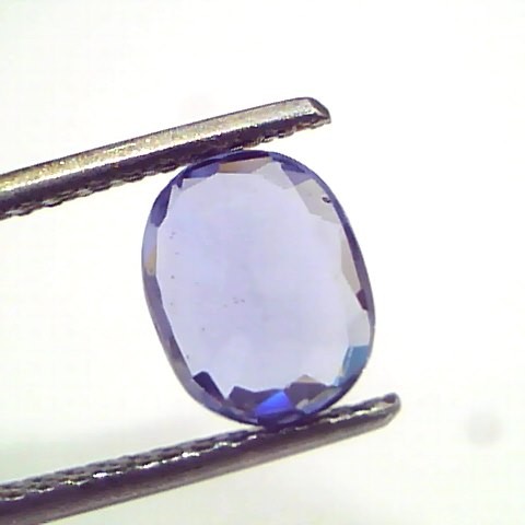 2.10 Ct Unheated Untreated Natural Ceylon Blue Sapphire Neelam Gems