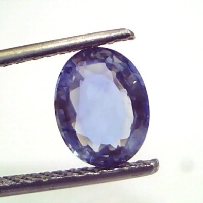 2.11 Ct Unheated Untreated Natural Ceylon Blue Sapphire Neelam Gems
