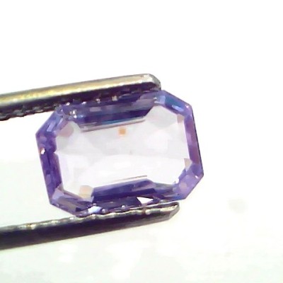 2.08 Ct Certified Unheated Untreated Natural Ceylon Blue Sapphire