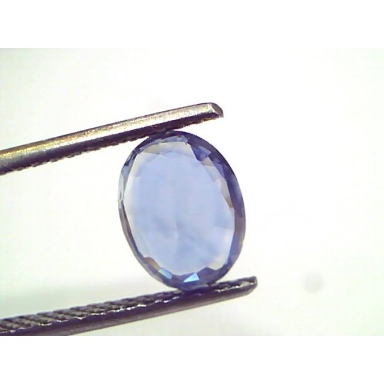 2.11 Ct Unheated Untreated Natural Ceylon Blue Sapphire Neelam Gems