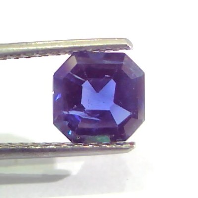 2.09 Ct IGI Certified Unheated Untreated Natural Ceylon Deep Blue Sapphire