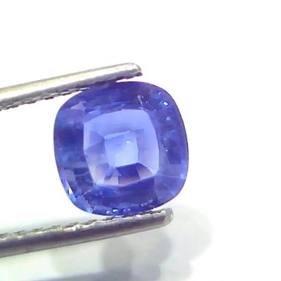 2.10 Ct Certified Unheated Untreated Natural Ceylon Blue Sapphire