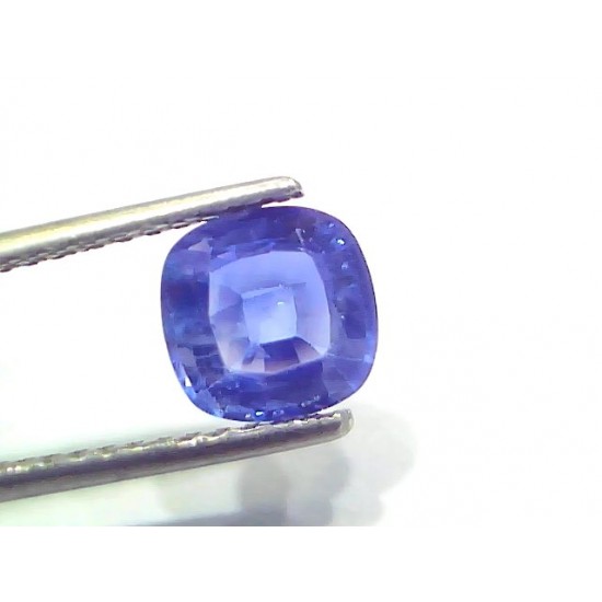 2.10 Ct Certified Unheated Untreated Natural Ceylon Blue Sapphire