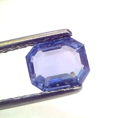 2.11 Ct Certified Unheated Untreated Natural Ceylon Blue Sapphire Gems