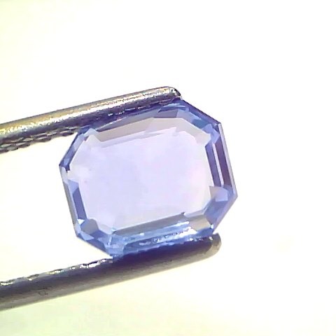 2.11 Ct Certified Unheated Untreated Natural Ceylon Blue Sapphire Gems