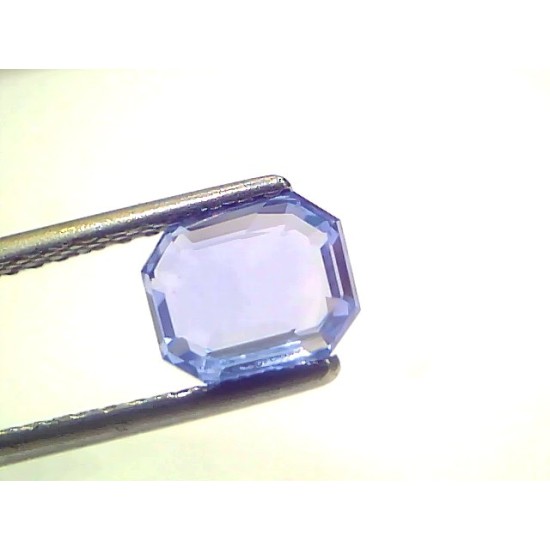 2.11 Ct Certified Unheated Untreated Natural Ceylon Blue Sapphire Gems