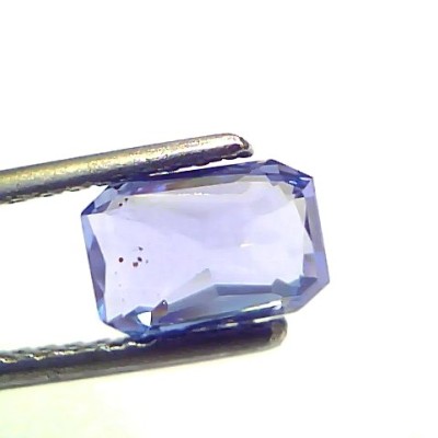 2.10 Ct IGI Certified Unheaated Untreated Natural Ceylon Blue Sapphire AA