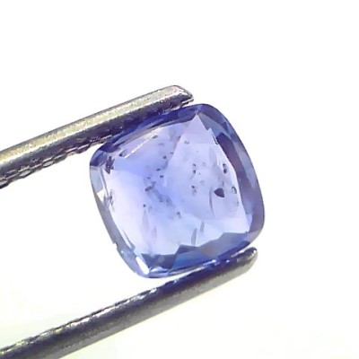 2.10 Ct Certified Unheaated Untreated Natural Ceylon Blue Sapphire AAA