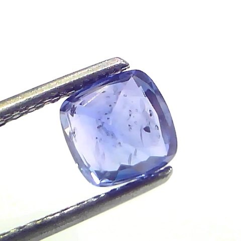 2.10 Ct Certified Unheaated Untreated Natural Ceylon Blue Sapphire AAA