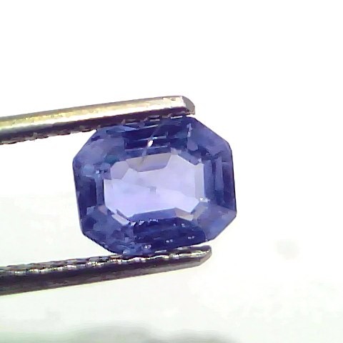 2.15 Ct Certified Unheated Untreated Natural Ceylon Blue Sapphire
