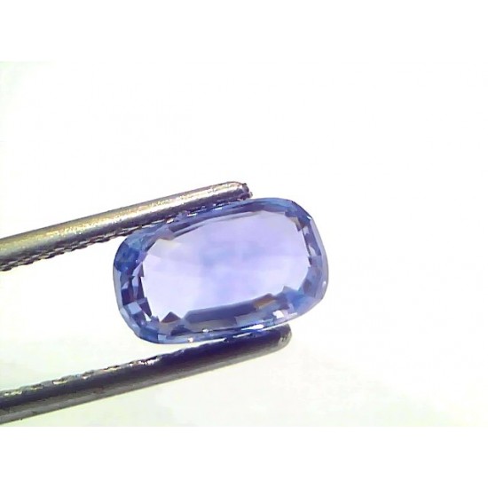 2.14 Ct Certified Unheated Untreated Natural Ceylon Blue Sapphire