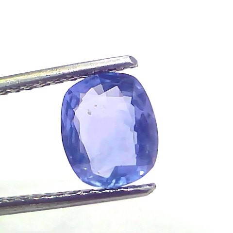 2.16 Ct Certified Unheated Untreated Natural Ceylon Blue Sapphire Gems