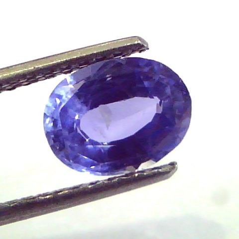 2.19 Ct Unheated Untreated Natural Ceylon Blue Sapphire Khuni