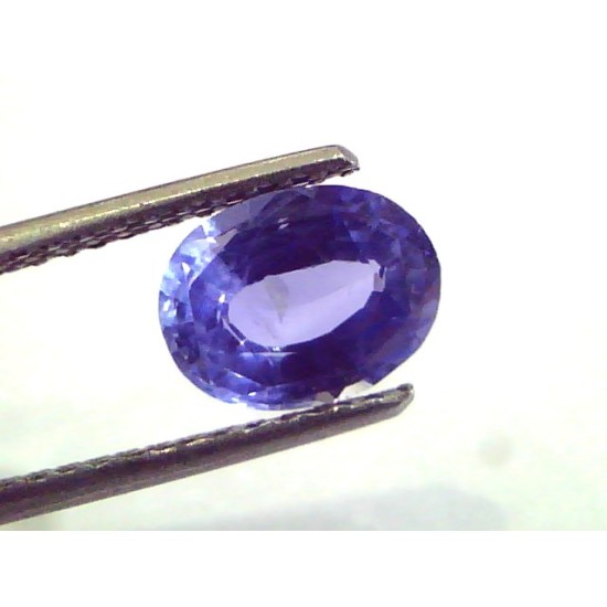 2.19 Ct Unheated Untreated Natural Ceylon Blue Sapphire Khuni