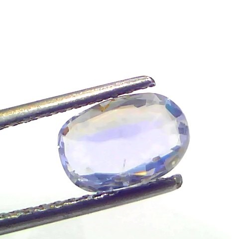 2.20 Ct Certified Unheaated Untreated Natural Ceylon Blue Sapphire