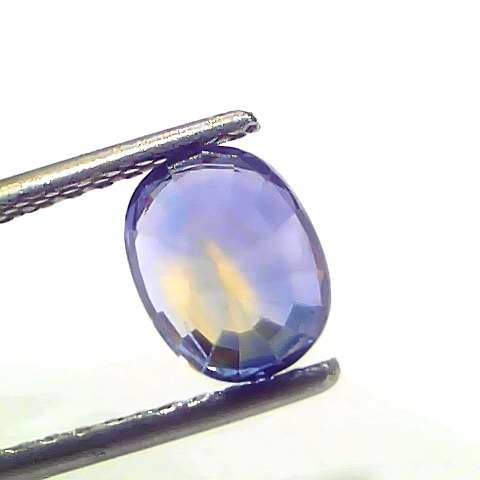 2.30 Ct Certified Unheated Untreated Natural Ceylon Blue Sapphire