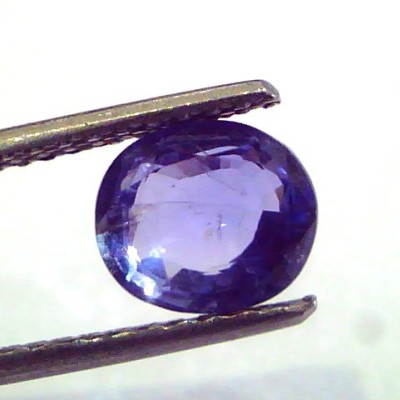 2.27 Ct Unheated Untreated Natural Ceylon Blue Sapphire Neelam